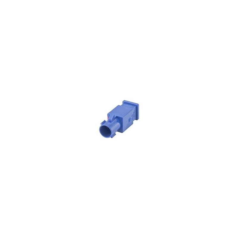 1 pcs : 59Z114-000C - RF Connector Accessories Plastic housing Plug Straight C Blue