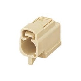 1 pcs : 59Z073-C00I - RF Connector Accessories Plastic housing Jack Straight I Beige