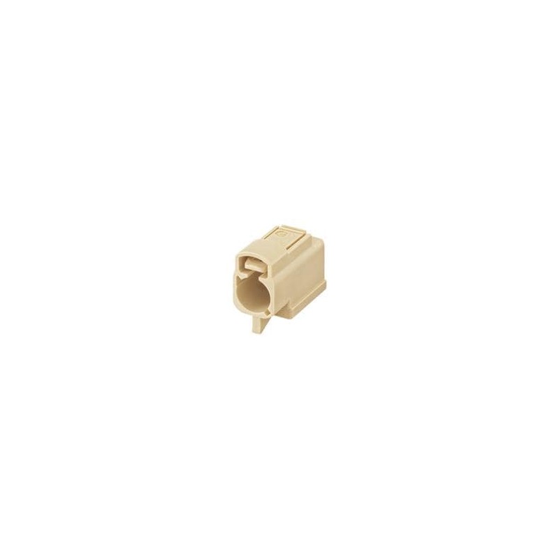 1 pcs : 59Z073-C00I - RF Connector Accessories Plastic housing Jack Straight I Beige