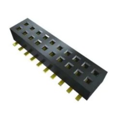 1 pcs - Samtec CLP Series PCB Socket, 28-Contact, 2-Row, 1.27mm Pitch