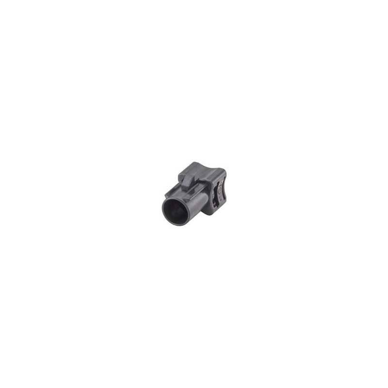 1 pcs : 59Z074-000A - RF Connector Accessories Plastic housing Plug Straight A Black