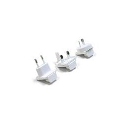 1 pcs : HDP-ALL-0004 - Wall Mount AC Adapters White EU, AU, UK Adapter Kit
