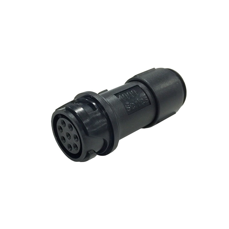 1 pcs - Bulgin Circular Connector, 4 Contacts, Cable Mount, Miniature Connector, Socket, Female, IP66, IP68, IP69K, Buccaneer