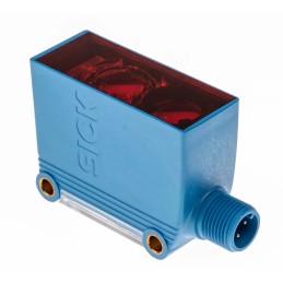 1 pcs - Sick Background Suppression Photoelectric Sensor, Block Sensor, 20 mm - 950 mm Detection Range