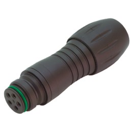 1 pcs - binder Circular Connector, 5 Contacts, Cable Mount, Miniature Connector, Plug, Female, IP67, 720 Series