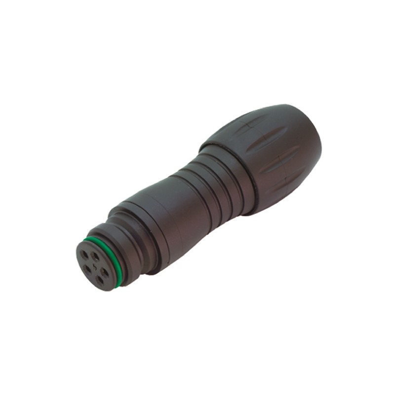 1 pcs - binder Circular Connector, 5 Contacts, Cable Mount, Miniature Connector, Plug, Female, IP67, 720 Series