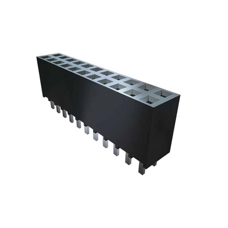 1 pcs - Samtec SSW Series Straight Surface Mount PCB Socket, 30-Contact, 2-Row, 2.54mm Pitch, Solder Termination