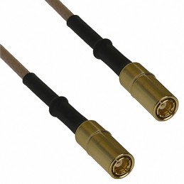 1 pcs - Cinch 415 Series Male SMB to Male SMB Coaxial Cable, 304.8mm, RG316 Coaxial, Terminated