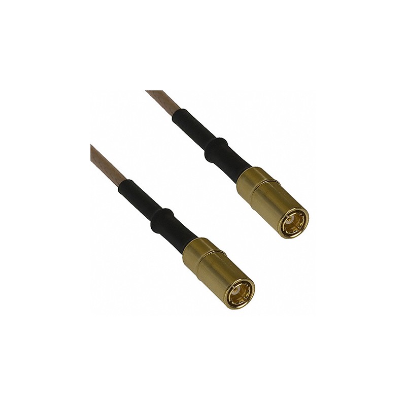 1 pcs - Cinch 415 Series Male SMB to Male SMB Coaxial Cable, 304.8mm, RG316 Coaxial, Terminated