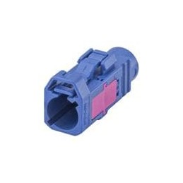 1 pcs : 59Z113-000C - RF Connector Accessories Plastic housing Jack Straight C Blue