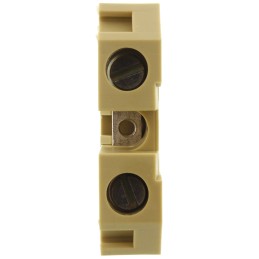 10 pcs - Weidmuller SAK Series Brown Feed Through Terminal Block, 10mm², Single-Level, Screw Termination