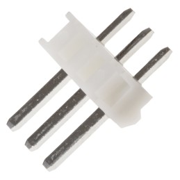 10 pcs - JST NH Series Straight Through Hole Pin Header, 3 Contact(s), 2.5mm Pitch, 1 Row(s), Unshrouded