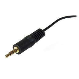 1 pcs - StarTech.com Male 3.5mm Stereo Jack to Female 3.5mm Stereo Jack Aux Cable, Black, 3.7m