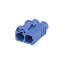 1 pcs : 59Z115-000C - RF Connector Accessories Plastic housing Jack Straight C Blue