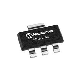 1 pcs : MCP1799-5002H/DB - LDO Voltage Regulators 80 mA High Voltage, Low Quiescent Current LDO Reg, 5.0V