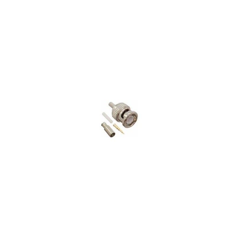 1 pcs : RF1-03B-D-02-50 - RF Connectors / Coaxial Connectors NIPT BNC END TERMINATION,50OHM D