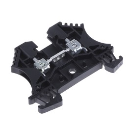 10 pcs - Weidmuller WDU Series Black Feed Through Terminal Block, 2.5mm², Single-Level, Screw Termination, ATEX