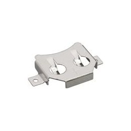 1 pcs : BAT-HLD-007-SMT-TR - Coin Cell Battery Holders Holder for 1216, 1220 and 1225 and Batteries, Surface Mount, Tape and Ree