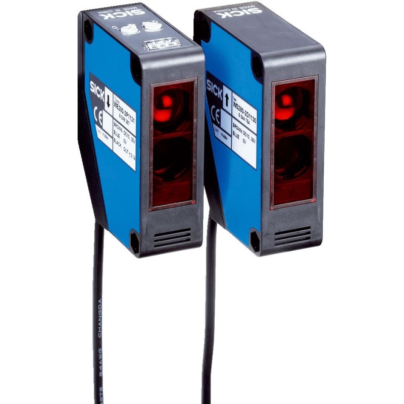 1 pcs - Sick Through Beam Photoelectric Sensor, Compact Sensor, 0 - 60 m Detection Range