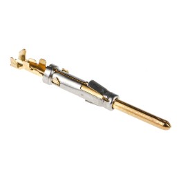 10 pcs - Souriau Male Crimp Circular Connector Contact, Contact Size 16, Wire Size 22 - 20 AWG