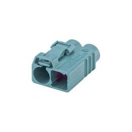 1 pcs : 59Z115-000Z - RF Connector Accessories Plastic housing Jack Straight Z WaterBlue