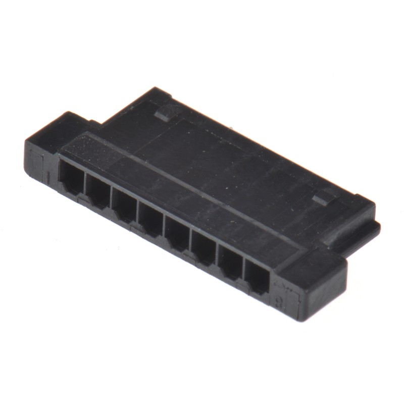 10 pcs - JAE, FI 1.25mm Pitch 8 Way 1 Row Straight Cable Mount LVDS Connector, Plug Housing, Crimp Termination