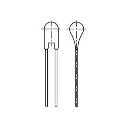 1 pcs : B59008C0100A040 - Thermistors - PTC T5K 100deg C