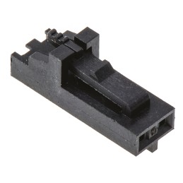 10 pcs - Molex, SL Female Connector Housing, 2.54mm Pitch, 2 Way, 1 Row