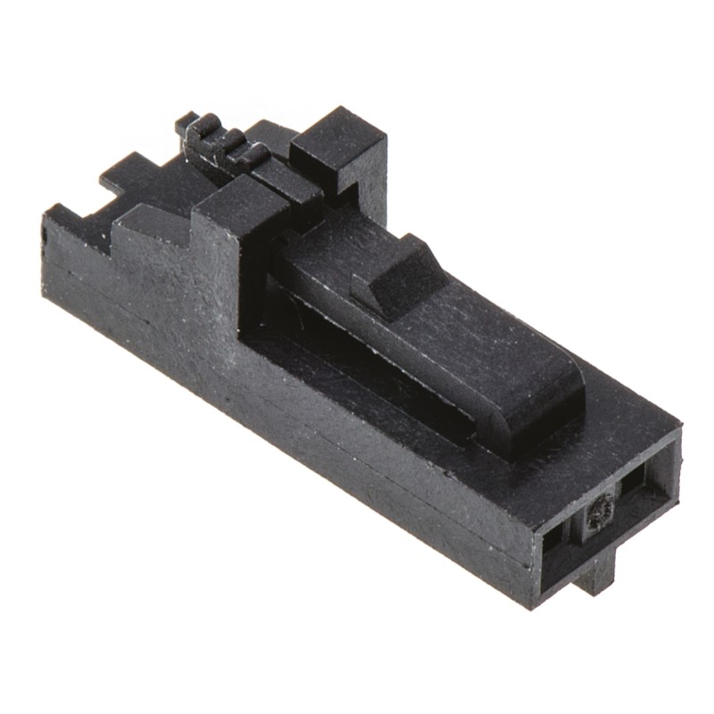 10 pcs - Molex, SL Female Connector Housing, 2.54mm Pitch, 2 Way, 1 Row