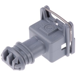 1 pcs - TE Connectivity, Junior Power Timer Automotive Connector Socket 2 Way
