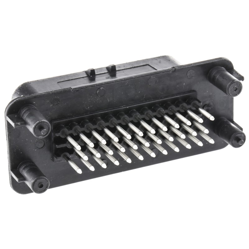 1 pcs - TE Connectivity, AMPSEAL Automotive Connector Plug 35 Way, Solder Termination