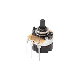 1 pcs : PTN24B-C20020DPB - Potentiometers 24mm, 200kohm, 20mm shaft, Switch