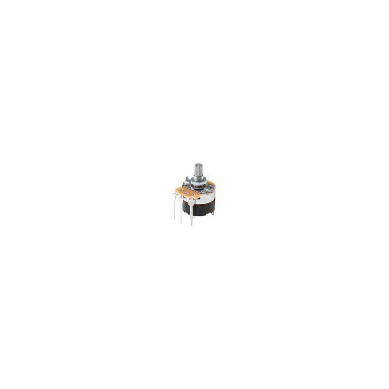 1 pcs : PTN24B-C1015K1B - Potentiometers 24mm, 10kohm, 15mm shaft, Switch