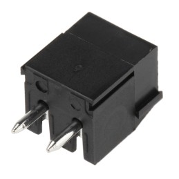 10 pcs - RS PRO PCB Terminal Block, 2-Contact, 3.5mm Pitch, Through Hole Mount, 1-Row, Screw Termination
