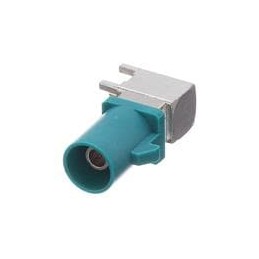 1 pcs : 73403-5120 - RF Connectors / Coaxial Connectors FAKRA SMB Jack RA TH KY Z 50OHMS