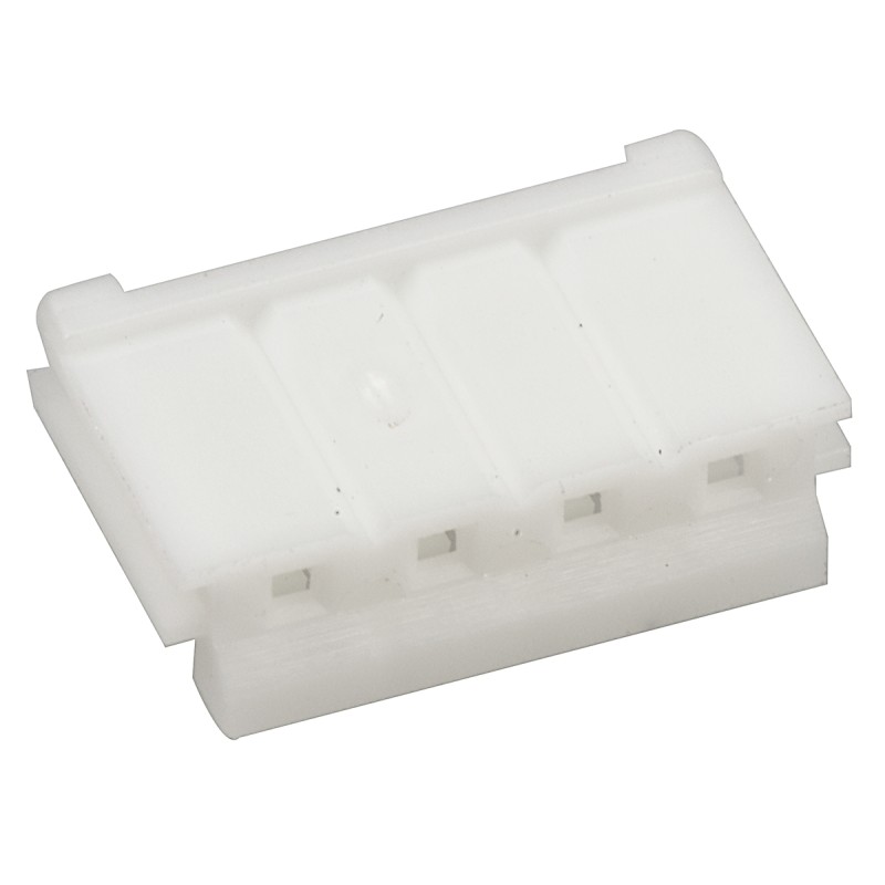 10 pcs - JST, EH Female Connector Housing, 2.5mm Pitch, 4 Way, 1 Row