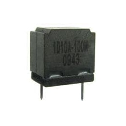 1 pcs : 1D10A-100M - Power Inductors - Leaded Class D Inductor 10uH 20.5mOhms