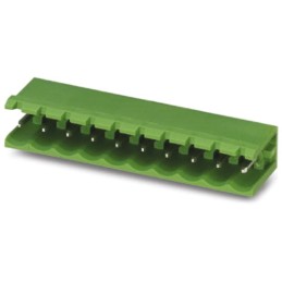 1 pcs - Phoenix Contact 5.0mm Pitch 10 Way Right Angle Pluggable Terminal Block, Header, Solder Termination