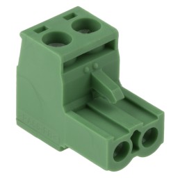 1 pcs - Phoenix Contact 5.08mm Pitch 2 Way Pluggable Terminal Block, Plug, Plug-In, Screw Termination