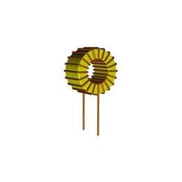 1 pcs : ATCA-01-101M-V - Power Inductors - Leaded FIXED IND 100UH 2A 81 MOHM TH
