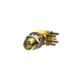 1 pcs : EMPCB.SMAMSTP.NI - RF Connectors / Coaxial Connectors SMA(M)ST_ FOR PCB EDGE MOUNT_NI PLATING 1.5mm board