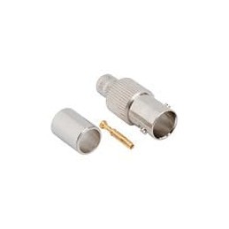 1 pcs : 112965 - RF Connectors / Coaxial Connectors BNC STRAIGHT CRIMP JACK