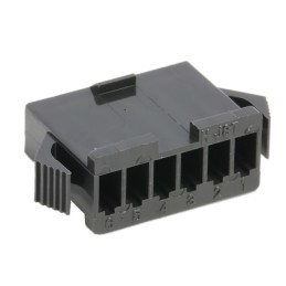 10 pcs - JST Male Connector Housing, 6 Way, 1 Row