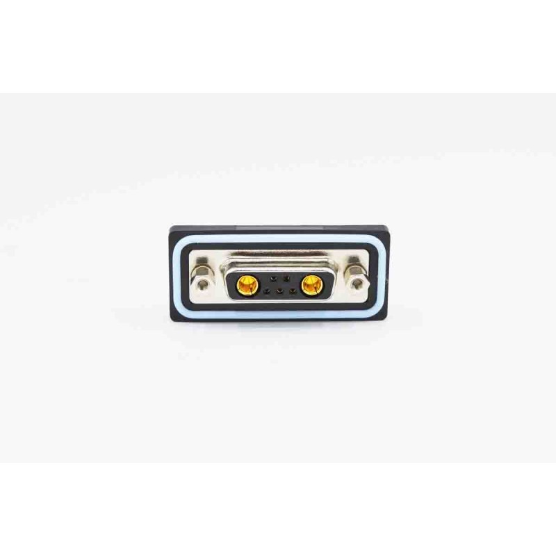 1 pcs - Norcomp CDFV 7 Way Vertical PCB D-sub Connector Socket, 2.77mm Pitch, with 4-40 Screw Locks