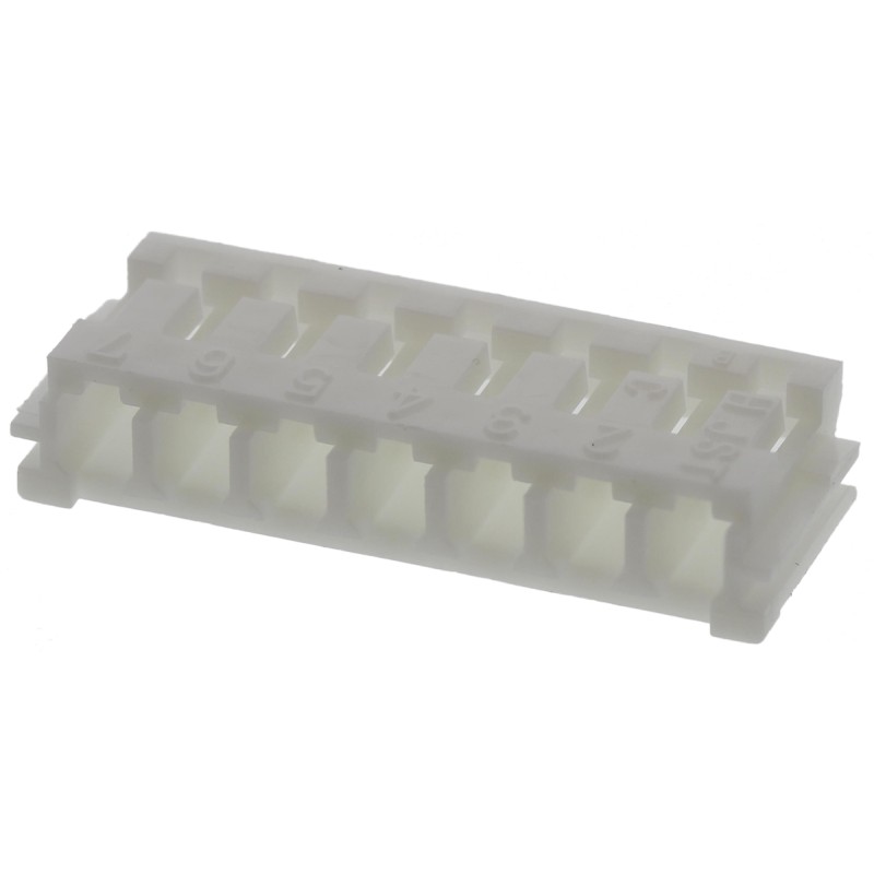 10 pcs - JST, EH Female Connector Housing, 2.5mm Pitch, 7 Way, 1 Row