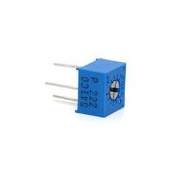 1 pcs : 3362P-1-503 - Trimmer Resistors - Through Hole 1/4'SQ 50KOHMS 10% 0.5WATTS