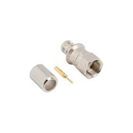 1 pcs : 222171 - RF Connectors / Coaxial Connectors F 3 PC CRIMP PLUG B1695A