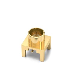 1 pcs - Wurth Elektronik WR-SMP Series, Plug Through Hole SMP Connector, Solder Termination, Straight Body