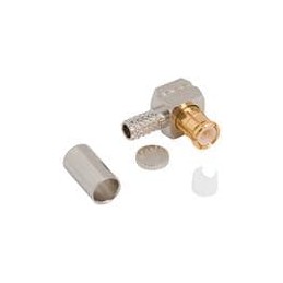 1 pcs : 919-387P-51A - RF Connectors / Coaxial Connectors MCX R/A Plug 50 Ohm RG-174 RG-188 RG-316