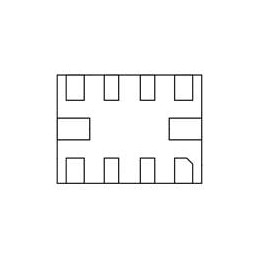 1 pcs : KTS1613EQU-TR - Supervisory Circuits Dual-Input Push Button Reset IC